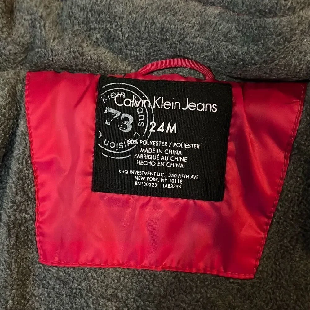 Toddler Calvin Klein Coat